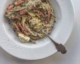 旬のクリチと己のチンピラごぼう技量パスタ作り方8写真