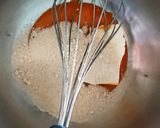 レンジ3分★ヘルシーチーズショコラケーキ作り方2写真
