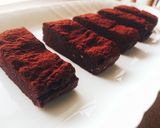 レンジ3分★ヘルシーチーズショコラケーキ作り方8写真