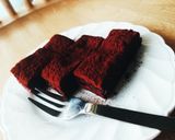 レンジ3分★ヘルシーチーズショコラケーキ作り方9写真