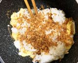 手軽にチャーハン(ツナマヨトッピング)作り方2写真
