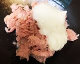 手軽にチャーハン(ツナマヨトッピング)作り方3写真