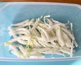 かんたん酢でりんごと白菜のヘルシーサラダ作り方2写真