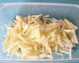 かんたん酢でりんごと白菜のヘルシーサラダ作り方3写真