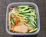 野菜たくさん　サーモンの南蛮漬け作り方7写真