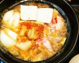 超簡単！豚キムチ肉豆腐！絶品！！作り方8写真