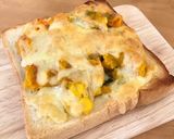 かぼちゃサラダアレンジ☆チーズトースト作り方6写真