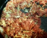 キャベツコンビーフの冷凍作りおきトースト作り方1写真