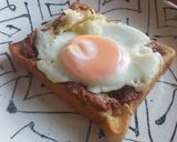 キャベツコンビーフの冷凍作りおきトースト作り方4写真