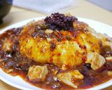 天津麻婆丼作り方1写真