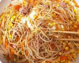 ツナともやしとコーンの味噌醤油バター炒め作り方5写真