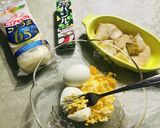 簡単★白身魚と卵のチーズ焼作り方2写真