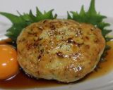 甘辛タレが美味しい♪鶏つくねハンバーグ作り方7写真