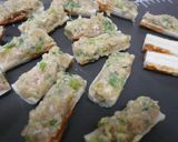 餃子の具でおつまみ　ちくわ餃子作り方1写真