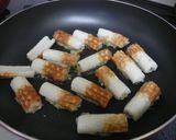 餃子の具でおつまみ　ちくわ餃子作り方2写真