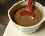 乳・卵・油不使用！トロけるチョコプリン♡作り方3写真