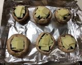 赤ワインのお供に!しいたけチーズ焼き作り方3写真