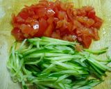 ヘルシー！ノンオイル！豚肉の和え物！作り方5写真