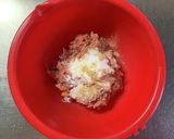 MrsWongちの愛犬用ミートボール作り方1写真