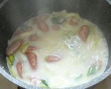 豆腐とネギのクリーム煮作り方4写真
