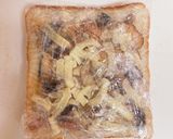 冷凍作りおきOK！贅沢きのこトースト作り方9写真