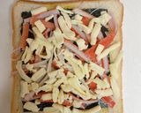 冷凍作りおきOK！カニカマトースト作り方3写真