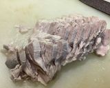 意外と簡単、蒜泥白肉、珍々風。作り方8写真