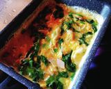 お弁当にも★ほうれん草ベーコンの玉子焼き作り方3写真