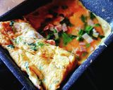 お弁当にも★ほうれん草ベーコンの玉子焼き作り方4写真