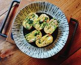 お弁当にも★ほうれん草ベーコンの玉子焼き作り方7写真