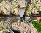 コラーゲンたっぷり博多名物もつ鍋作り方7写真