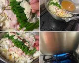 コラーゲンたっぷり博多名物もつ鍋作り方8写真