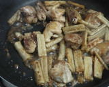 もも肉・ごぼうの甘辛炒め！下処理はレンジ作り方7写真