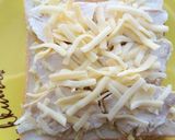 冷凍作り置きトースト!サラダチキンチーズ作り方5写真