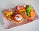 緑茶入り酢飯のいなり寿司作り方4写真