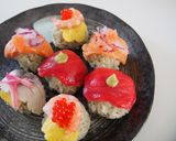 緑茶入り酢飯のいなり寿司作り方5写真