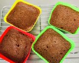 ふわとろ♡フォンダンショコラな蒸しケーキ作り方3写真