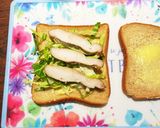 チキタマサンドイッチ☆★マスタードマヨで作り方3写真