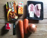 週末の少しこだわりカレー作り方1写真