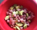 簡単さっぱりアボカド丼作り方1写真