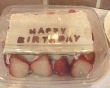 ホットケーキ　厚い　2歳誕生日ケーキ作り方10写真