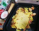 ホッほっHolidayランチお好み焼き♪作り方10写真