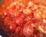 ツナと小松菜のトマトソースパスタ作り方6写真