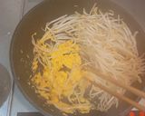 5分で!卵ともやしのおひたし風炒め作り方3写真