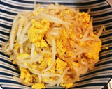 5分で！卵ともやしのおひたし風炒め作り方5写真