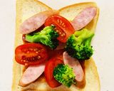 冷凍作り置きトースト〜ピザパン〜作り方2写真
