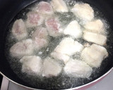 鶏むね肉でしっとり揚げ出し鶏♬作り方2写真