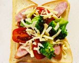 冷凍作り置きトースト〜ピザパン〜作り方3写真