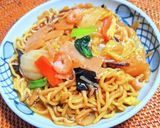 五目あんかけ焼きそば作り方12写真