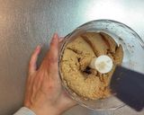 糖質オフ　アーモンド入りピーナッツバター作り方6写真
